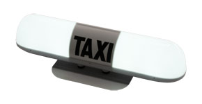Lampa TAXI BATON II LED dzielona z magnesem - Kliknij obrazek, aby zamkn