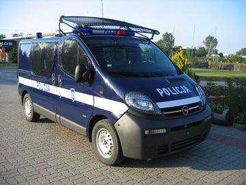 Opel Vivaro POLICJA